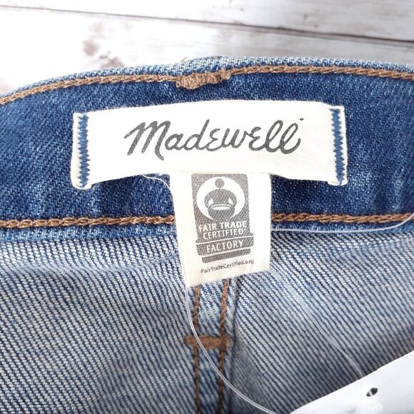 Madewell Womens Jeans Sz 32 Slim Demi Boot 315A - Picture 3 of 6